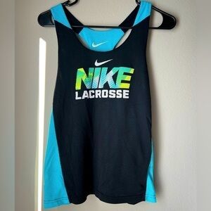 Nike Blue & Black Unisex Lacrosse Pinnie